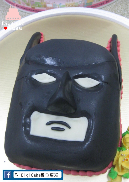 點此進入蝙蝠俠面具翻糖造型蛋糕的詳細資料！