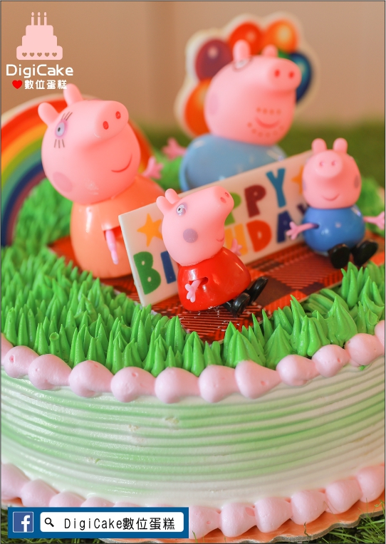 點此進入玩具佩佩豬一家野餐去造型蛋糕的詳細資料！