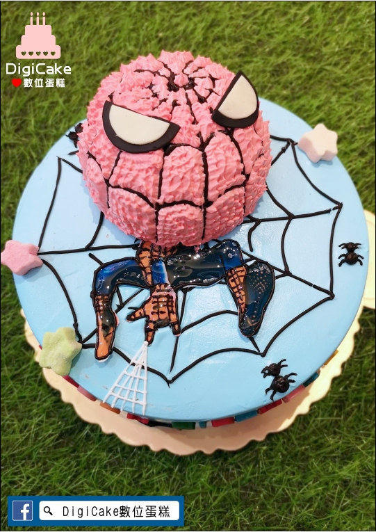 點此進入雙層蜘蛛俠造型蛋糕的詳細資料！