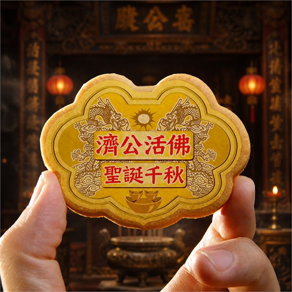 濟公活佛小金牌12片/盒
