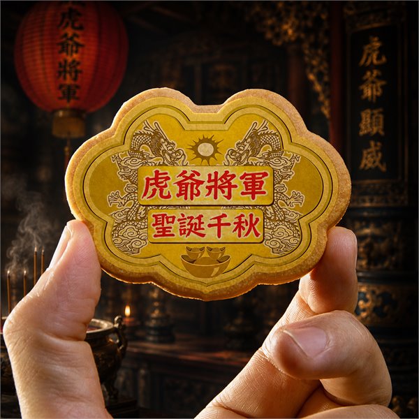 虎爺將軍小金牌餅12片/盒