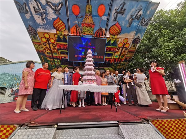 大壽桃祝壽九層蛋糕