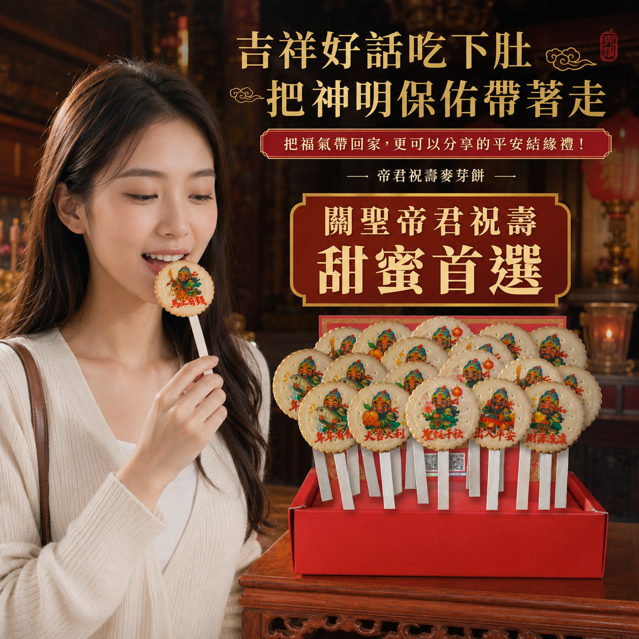 關聖帝君祝壽麥芽餅(公版)